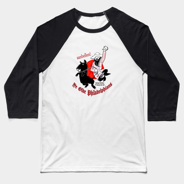 dancing dutchman and chauncy Baseball T-Shirt by bobdix